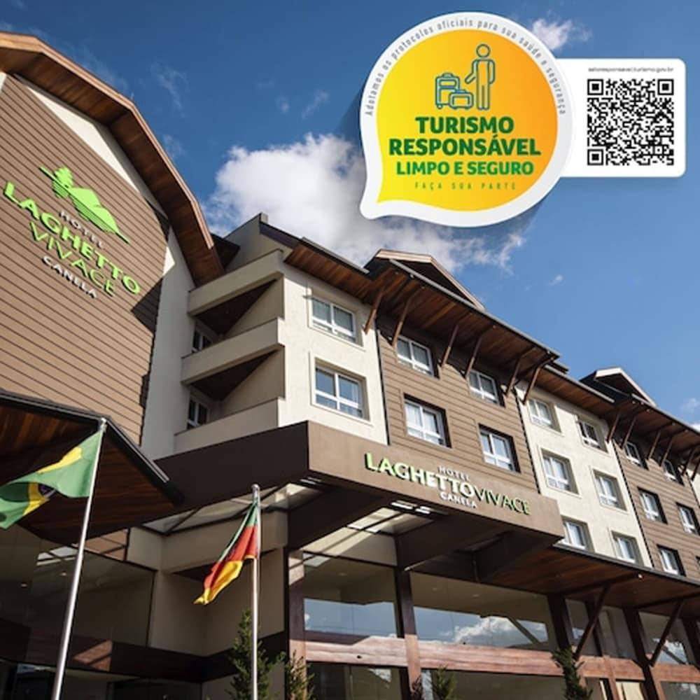 Hotel Laghetto Vivace Canela Exterior photo
